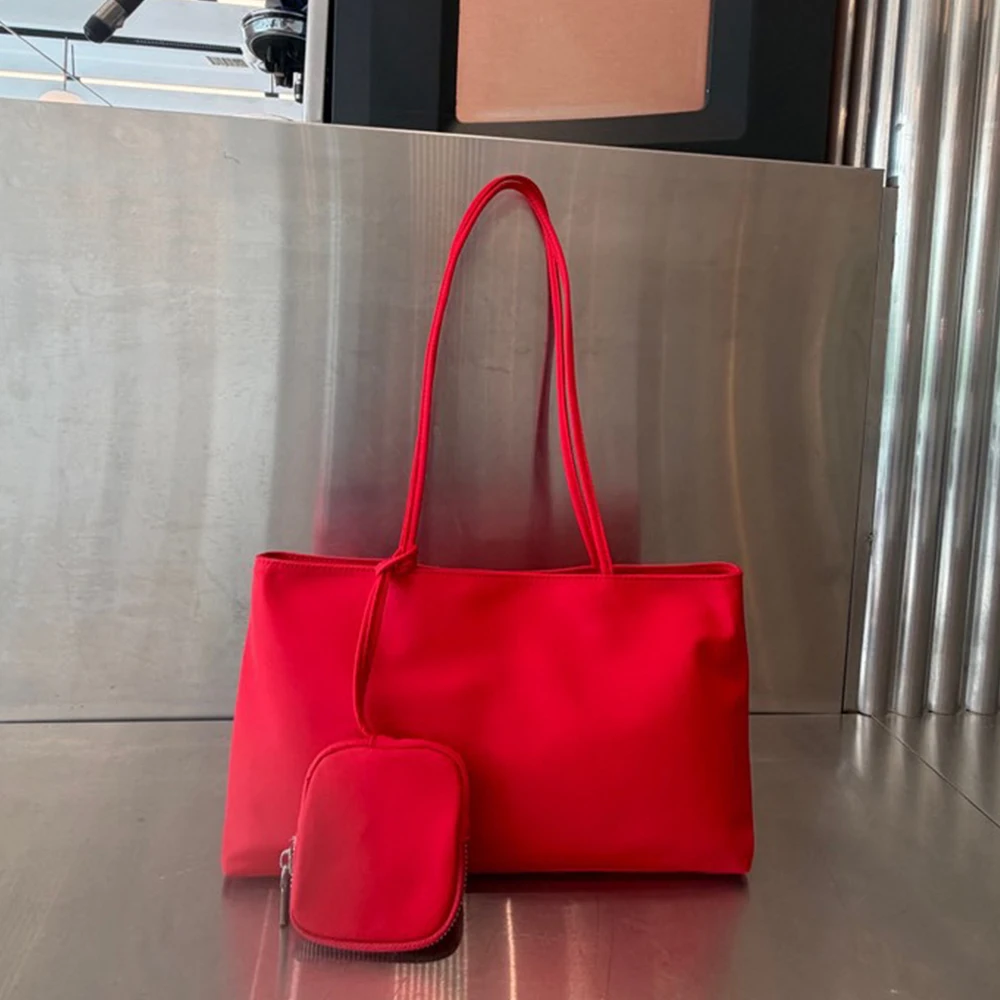 Casual Nylon Tote Women Bag NEW 2 Bags Set Shoulder Bag Soft Light Shipping Purses and Handbags Commuter Bucket Bags for Women
Casual Nylon Tote Women Bag NEW 2 Bags Set Shoulder Bag Soft Light Shipping Purses and Handbags Commuter Bucket Bags for Women