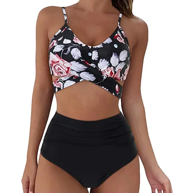 Summer Sexy Floral Bikinis Print Swimwear Push Up Bikini Women's Swimsuits Beach Wear Female Pool Swimming Bathing Suit 2024
Summer Sexy Floral Bikinis Print Swimwear Push Up Bikini Women's Swimsuits Beach Wear Female Pool Swimming Bathing Suit 2024