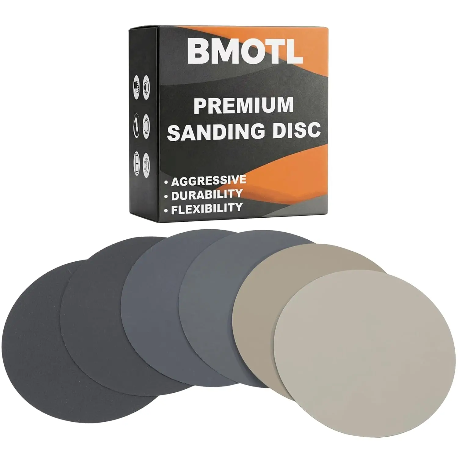 100Pcs 6 Inch Sanding Discs Hook & Loop: 800-5000 Grit Wet Dry Silicon Carbide for Orbital Sander, Automotive Polishing
100Pcs 6 Inch Sanding Discs Hook & Loop: 800-5000 Grit Wet Dry Silicon Carbide for Orbital Sander, Automotive Polishing