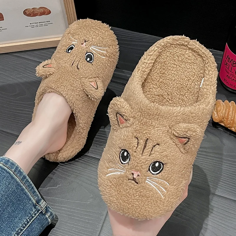 2025 winter new cat slippers snug indoor shoes women's autumn fuzzy kitty slipper woman floor shoes bedroom slides couple sliper
2025 winter new cat slippers snug indoor shoes women's autumn fuzzy kitty slipper woman floor shoes bedroom slides couple sliper