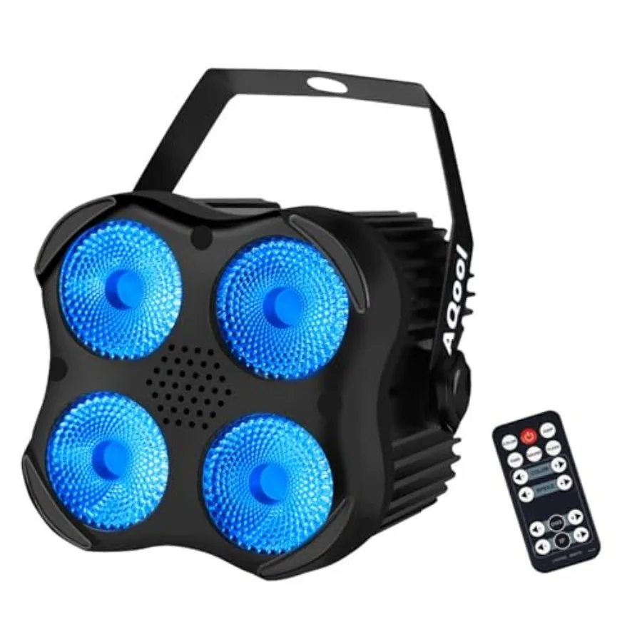 Stage Par Lights, RGBW LED Par Light, Super Bright DJ Party Lights with Remote and DMX Control, Sound Activated Uplight for Eve
Stage Par Lights, RGBW LED Par Light, Super Bright DJ Party Lights with Remote and DMX Control, Sound Activated Uplight for Eve