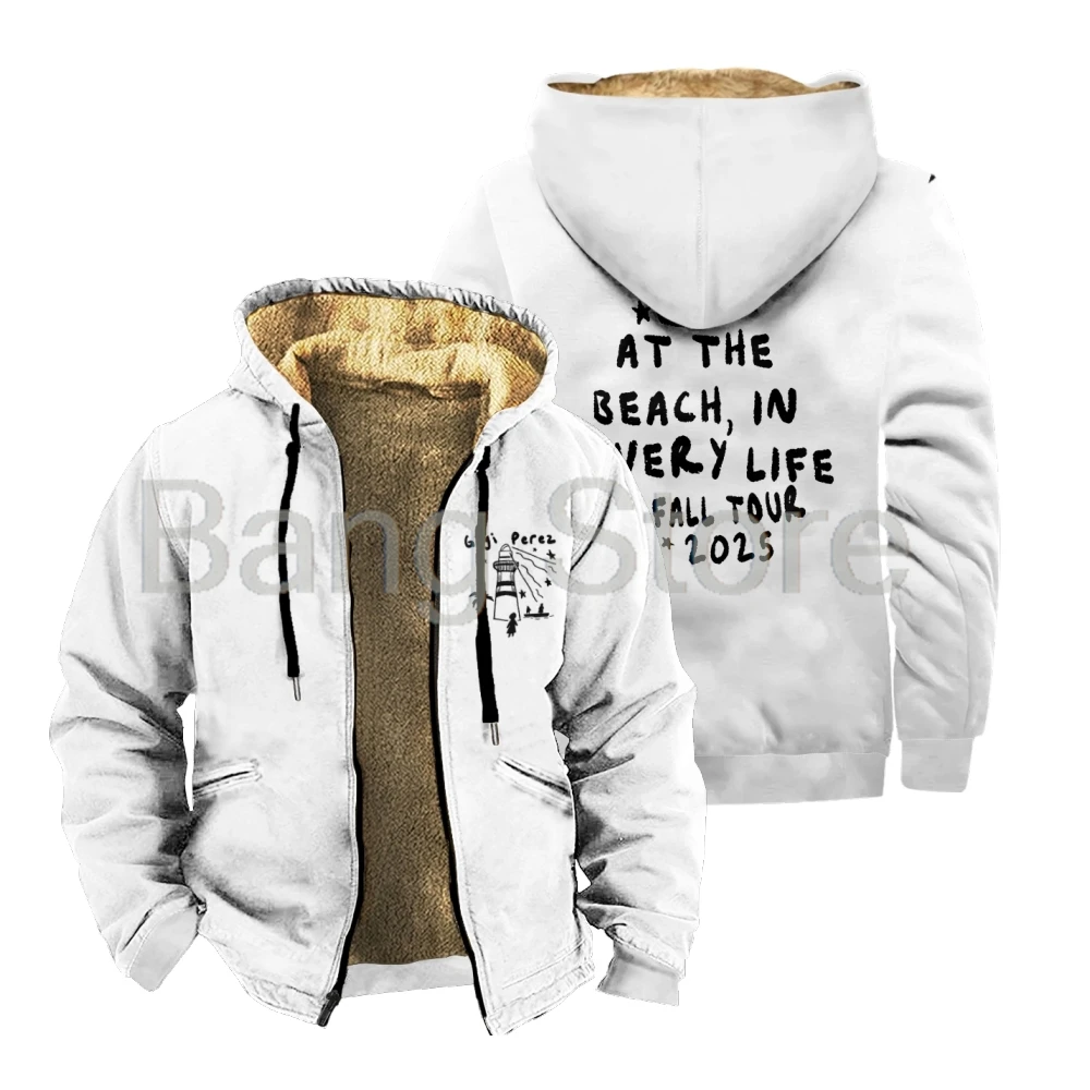 Gigi Perez At The Beach In Every Life Tour Zipper Jacket Women Men Long Sleeve Thickened Winter Parka Streetwear Coat
Gigi Perez At The Beach In Every Life Tour Zipper Jacket Women Men Long Sleeve Thickened Winter Parka Streetwear Coat