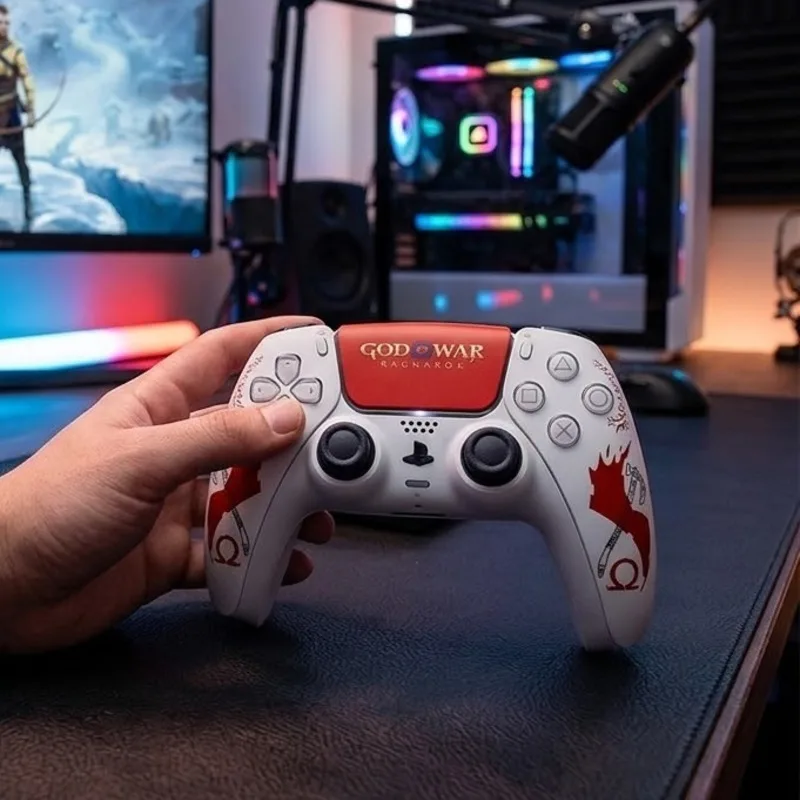 God Of War Replacement Shell For Next Gen Game Controller Electroplated Housing Mod Kit For Gamepad Gaming Setup Streamer Gift
God Of War Replacement Shell For Next Gen Game Controller Electroplated Housing Mod Kit For Gamepad Gaming Setup Streamer Gift