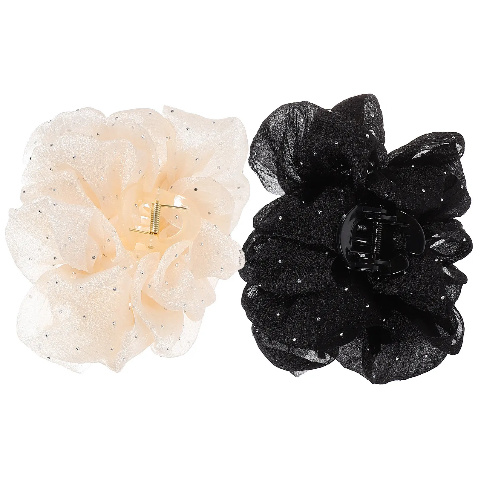 2Pcs Butterfly Bow Hair Clips Lightweight Mesh Yarn Rhinestone Chiffon Claw Clips Decorative Hair Claws for Women
2Pcs Butterfly Bow Hair Clips Lightweight Mesh Yarn Rhinestone Chiffon Claw Clips Decorative Hair Claws for Women