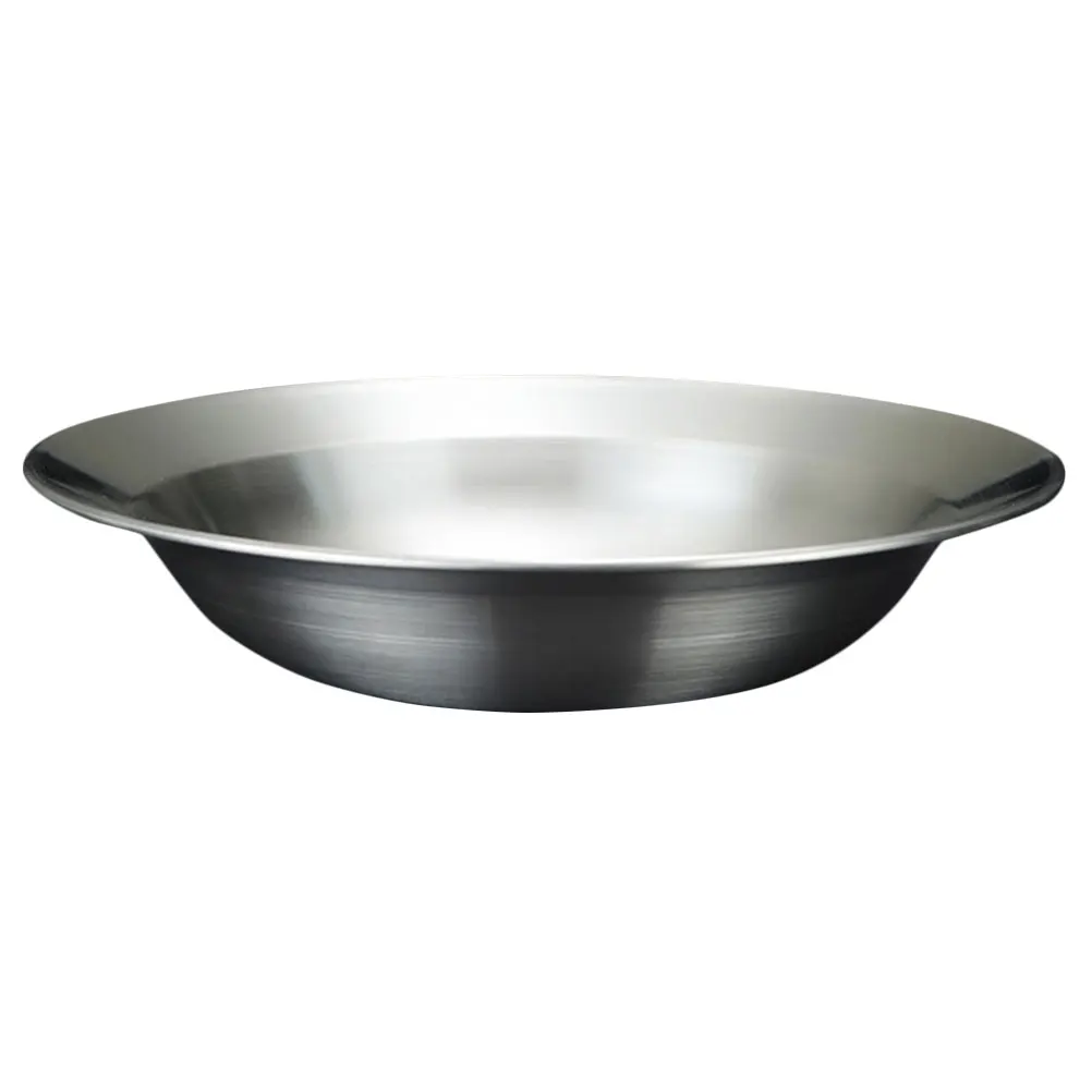 Stainless Steel Salad Bowl Round Soup Pot Vegetable Plate Multi-Function Fruits Basin Kitchen Tableware for Camping
Stainless Steel Salad Bowl Round Soup Pot Vegetable Plate Multi-Function Fruits Basin Kitchen Tableware for Camping
