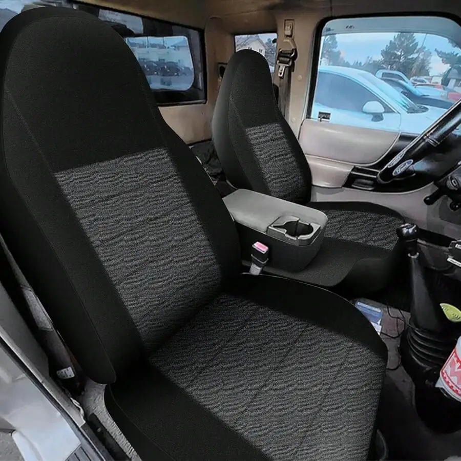Front Seat Cover For 1997-2000 F-150 Pickup 60/40 Split Bench With Molded Headrests And Console Opening
Front Seat Cover For 1997-2000 F-150 Pickup 60/40 Split Bench With Molded Headrests And Console Opening