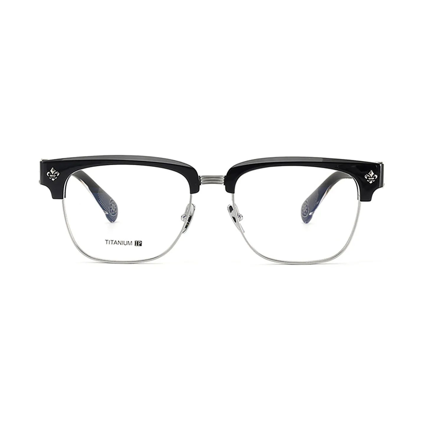 Мужские оправы для очков большого размера из чистого титана в стиле панк, художественная ретро-оправа для бровей в полуоправе, могут быть оснащены с линзами по рецепту
Мужские оправы для очков большого размера из чистого титана в стиле панк, художественная ретро-оправа для бровей в полуоправе, могут быть оснащены с линзами по рецепту