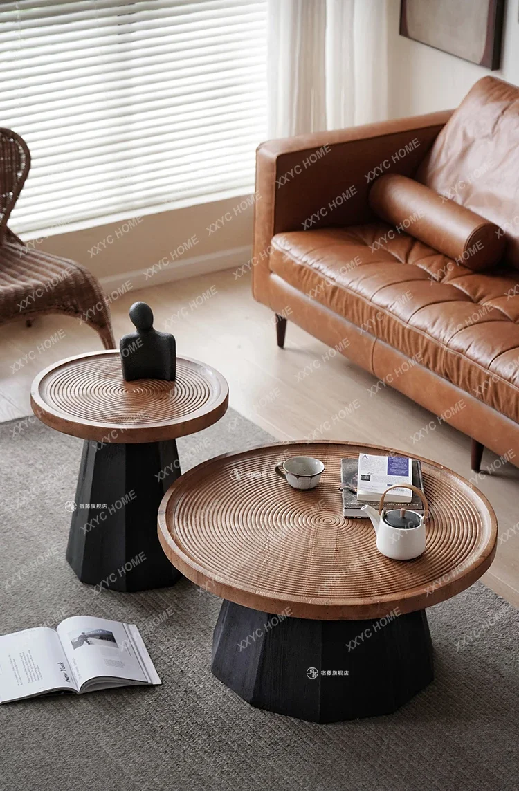 MMwabi-sabi wind coffee table combination family small apartment solid wood homestay hotel creativity
MMwabi-sabi wind coffee table combination family small apartment solid wood homestay hotel creativity
