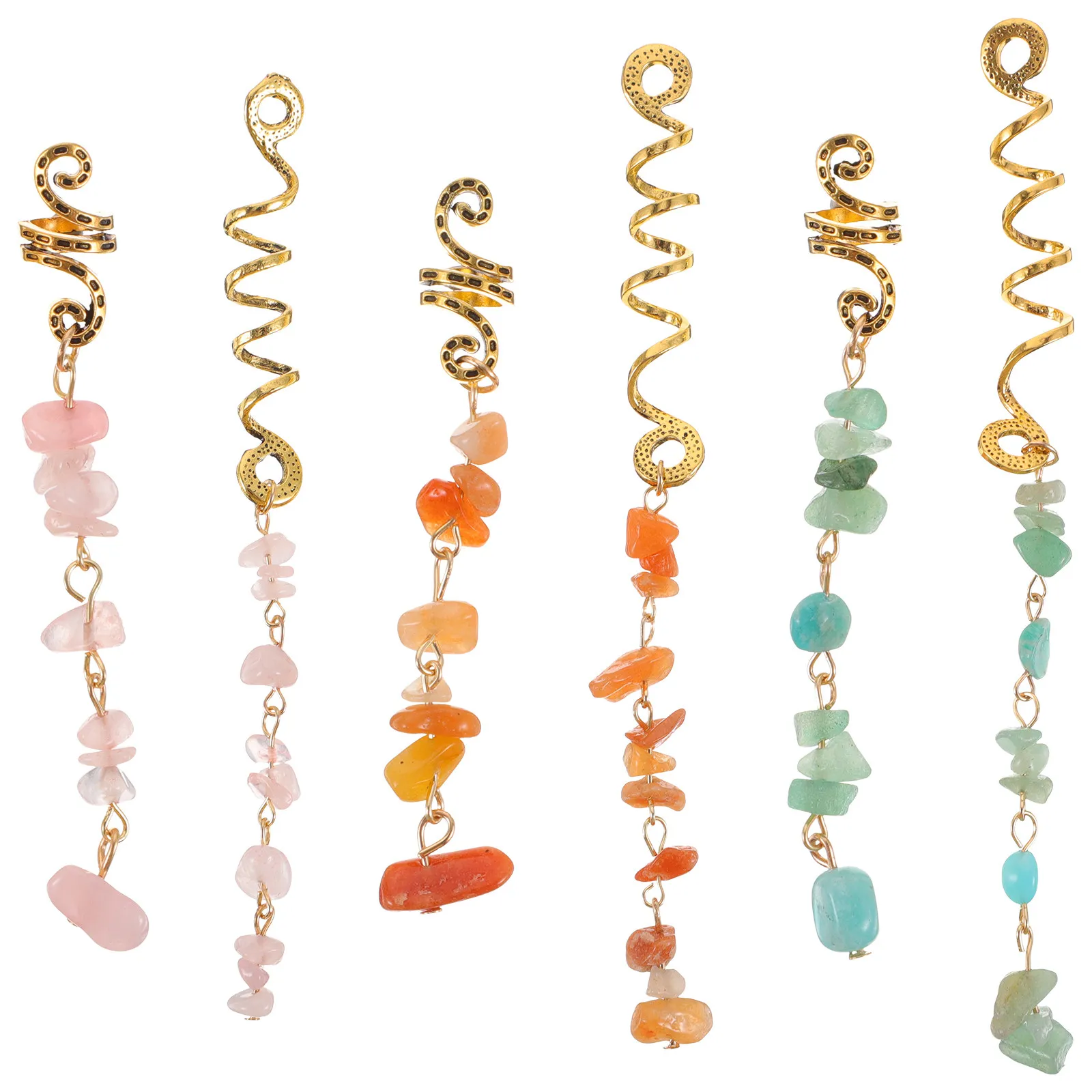 6Pcs Braid Hair Charms Stone Pendant Dreadlock Jewelry Hair Accessories for Braids School Work Holiday Birthday Gift Women Girls
6Pcs Braid Hair Charms Stone Pendant Dreadlock Jewelry Hair Accessories for Braids School Work Holiday Birthday Gift Women Girls