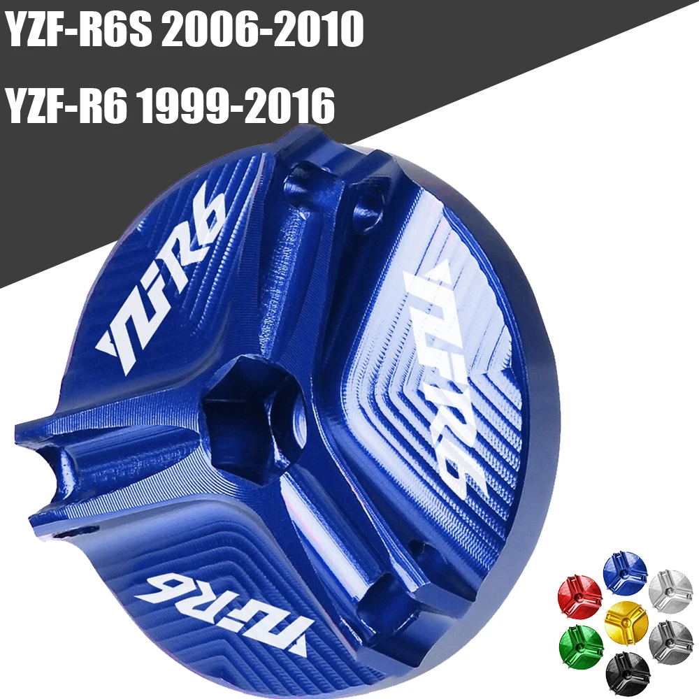 YZF R6 1999-2011 2012 2013 2014 2015 2016 Engine Oil Filler Cup Plug Cover cap Screw For Yamaha YZF-R6S 2006 2007 2008 2009 2010
YZF R6 1999-2011 2012 2013 2014 2015 2016 Engine Oil Filler Cup Plug Cover cap Screw For Yamaha YZF-R6S 2006 2007 2008 2009 2010
