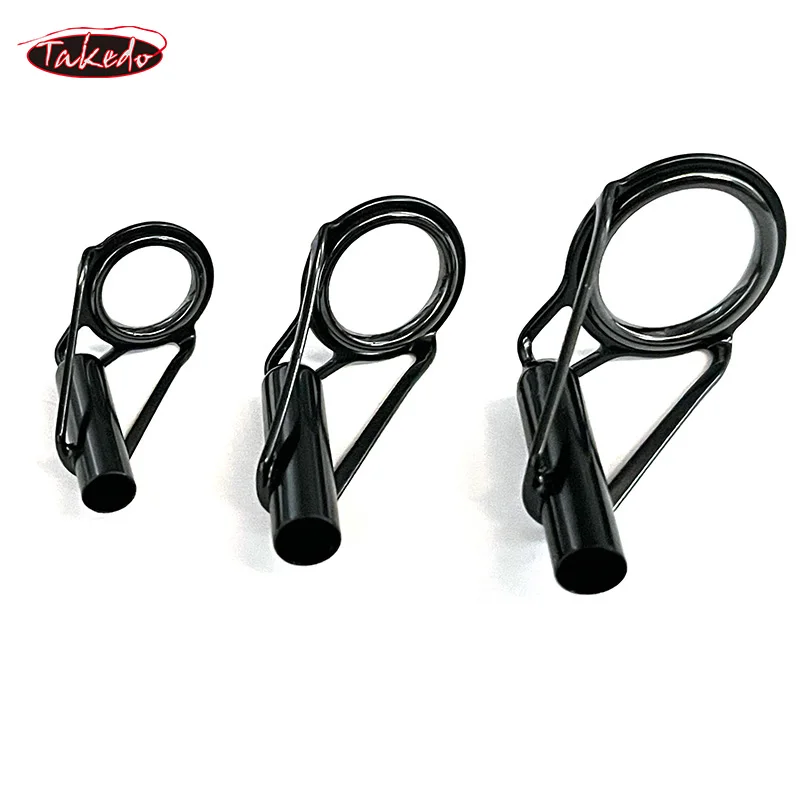 TAKEDO TN110 BSLST Fishing Rod Tip Guides Rod Eye Building Smooth Iron Fishing Rod Guides Ring Saltwater Repair Kit for Fishing
TAKEDO TN110 BSLST Fishing Rod Tip Guides Rod Eye Building Smooth Iron Fishing Rod Guides Ring Saltwater Repair Kit for Fishing