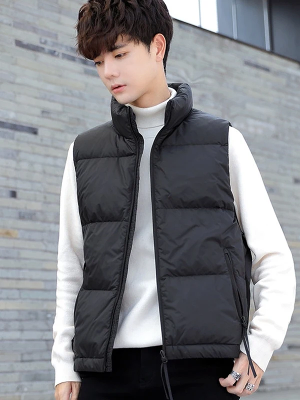 ort ey Du down Vest Men's Casual Warm Outerwear Jaet Youth Faion Polyester Fiber Zipper Closure Color Vest
ort ey Du down Vest Men's Casual Warm Outerwear Jaet Youth Faion Polyester Fiber Zipper Closure Color Vest