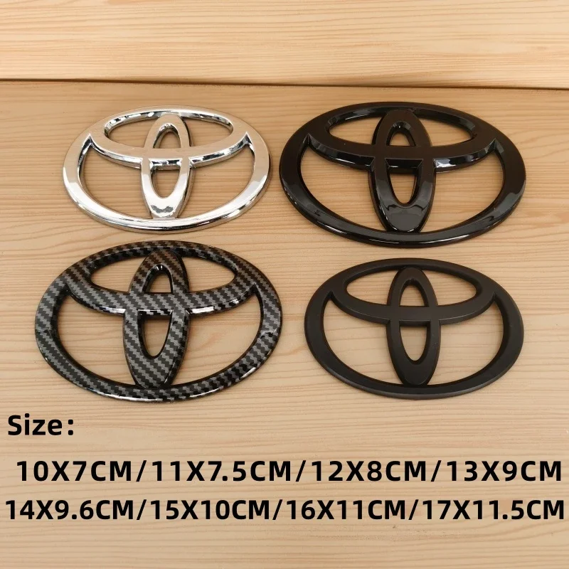 1 шт. 3D-наклейка-эмблема для автомобиля Toyota: на переднюю решетку, капот, задний багажник, логотип для Corolla, Camry, RAV4, Hilux, Yaris, Prius, Prado, аксессуар-значок
1 шт. 3D-наклейка-эмблема для автомобиля Toyota: на переднюю решетку, капот, задний багажник, логотип для Corolla, Camry, RAV4, Hilux, Yaris, Prius, Prado, аксессуар-значок