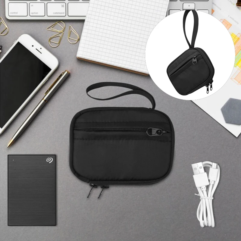 Protective Storage Case for One Touch External Hard Disk Shockproofs Bag with Carrying Handle and Inner Pocket
Protective Storage Case for One Touch External Hard Disk Shockproofs Bag with Carrying Handle and Inner Pocket