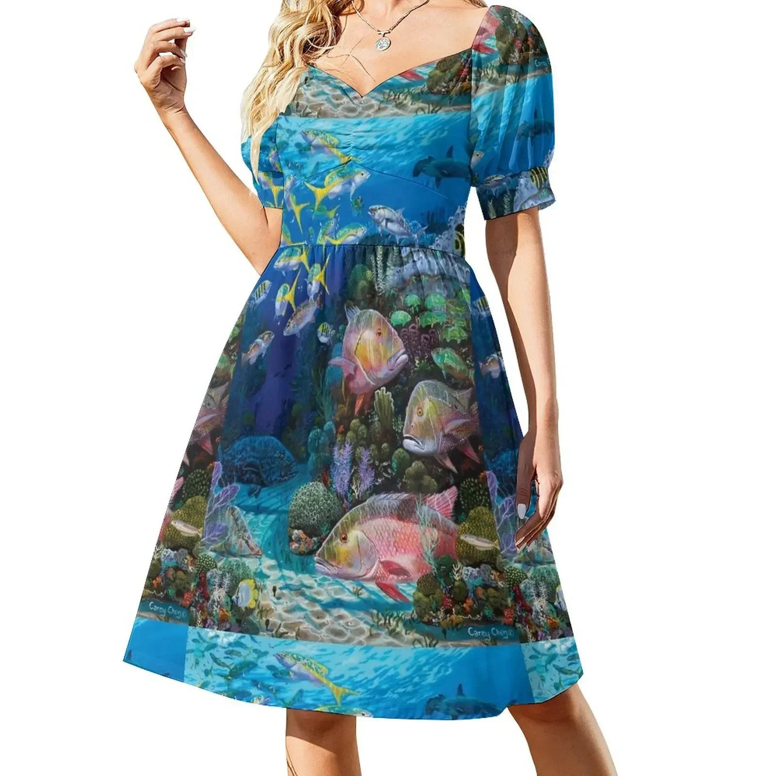 Mutton Reef Short-Sleeved Dress Women's clothing clothes for women summer clothes for women Dress
Mutton Reef Short-Sleeved Dress Women's clothing clothes for women summer clothes for women Dress
