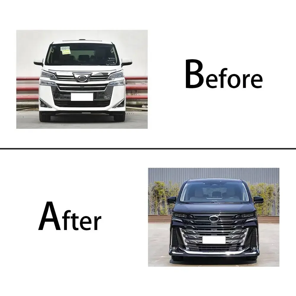 Best selli7788 High Quality Kit FOR To yo ta 2015-2023 Vellfire 30AGH Upgrade to 40AGH Body OEM Front Face Style Car Bumper KIT
Best selli7788 High Quality Kit FOR To yo ta 2015-2023 Vellfire 30AGH Upgrade to 40AGH Body OEM Front Face Style Car Bumper KIT
