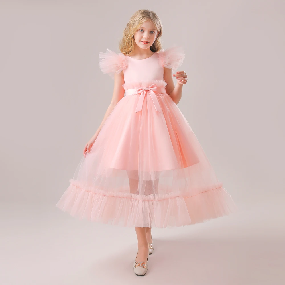 Kids Wedding Party Dress For Girls Birthday Princess Costume Girl Tulle Pageant Bridesmaid Dresses Formal Prom Gown Customized
Kids Wedding Party Dress For Girls Birthday Princess Costume Girl Tulle Pageant Bridesmaid Dresses Formal Prom Gown Customized