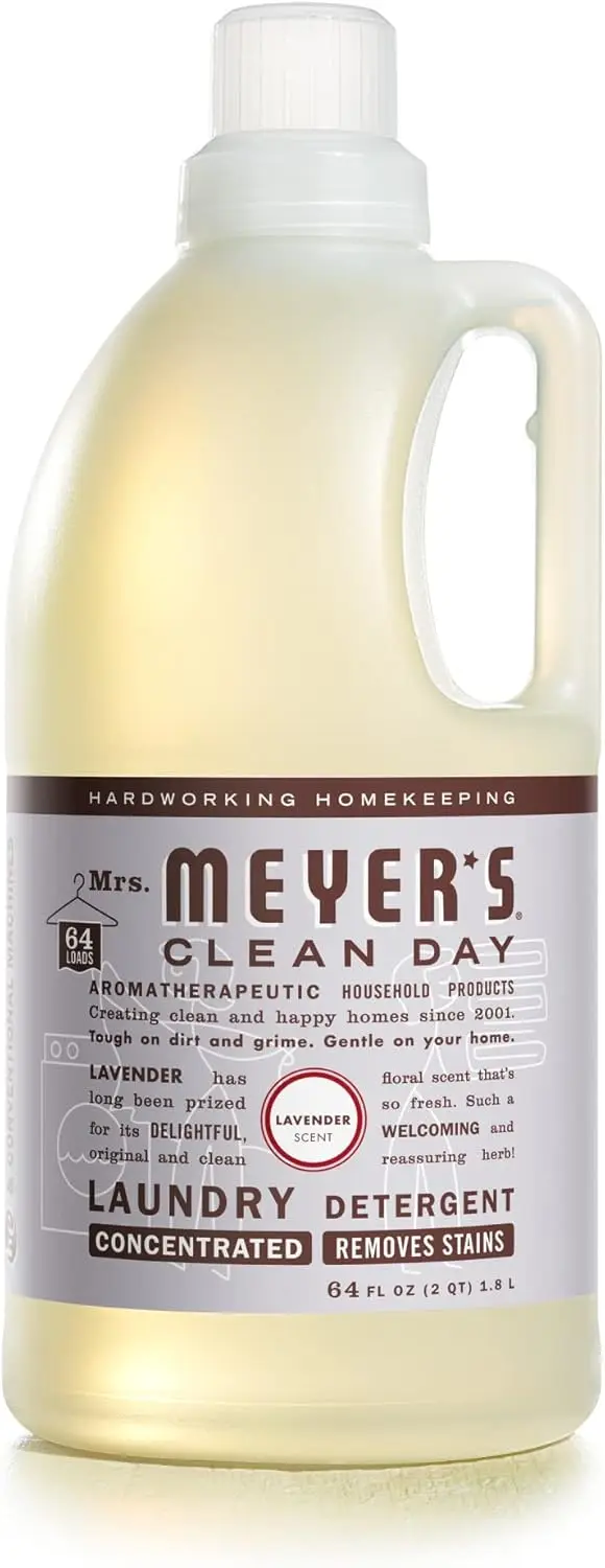 Lavender Scented Liquid Laundry Detergent, 64 Loads, High Efficiency & Conventional Washers
Lavender Scented Liquid Laundry Detergent, 64 Loads, High Efficiency & Conventional Washers