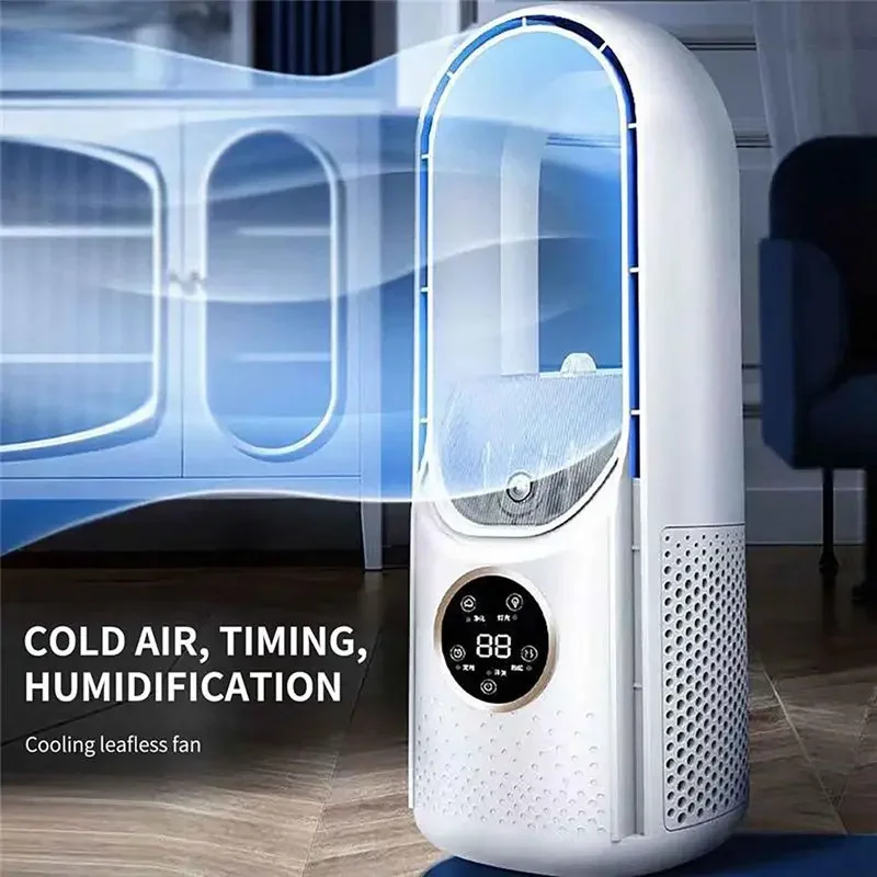 Bladeless Fan 6 Speed Desktop Fanless Blade Cooler Cooling Fan for Office Portable Silent Fans Humidifier Air Conditioner
Bladeless Fan 6 Speed Desktop Fanless Blade Cooler Cooling Fan for Office Portable Silent Fans Humidifier Air Conditioner