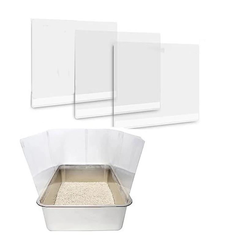 ABKW-Cat Litter Box Pee Shields, высокосторонний брызговик для ящика для мусора, бесшовный корпус для утечки мочи для сковороды с открытым верхом
ABKW-Cat Litter Box Pee Shields, высокосторонний брызговик для ящика для мусора, бесшовный корпус для утечки мочи для сковороды с открытым верхом