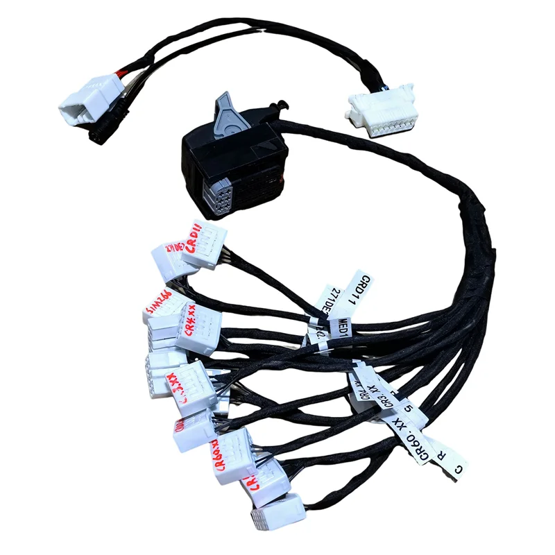 Подходит для компьютерного кабеля двигателя Mercedes-Benz. Кабель для осмотра двигателя для стирания, ремонта и контроля.
Подходит для компьютерного кабеля двигателя Mercedes-Benz. Кабель для осмотра двигателя для стирания, ремонта и контроля.