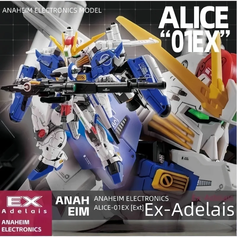Коллекционная сборная модель ANAHEIM MGSD ALICE-01EX с подвижными суставами, настольное украшение, робот-игрушка
Коллекционная сборная модель ANAHEIM MGSD ALICE-01EX с подвижными суставами, настольное украшение, робот-игрушка