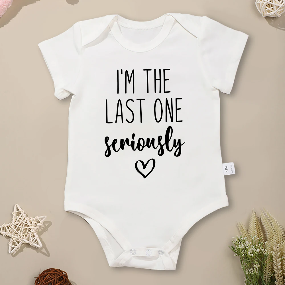Fun Newborn Clothes Simple Style Letter Print Baby Boy Bodysuits Summer Casual Short Sleeve Toddler Girl Jumpsuit 100% Cotton
Fun Newborn Clothes Simple Style Letter Print Baby Boy Bodysuits Summer Casual Short Sleeve Toddler Girl Jumpsuit 100% Cotton