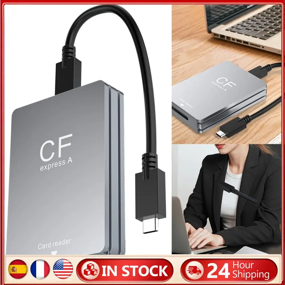 CFexpress Type A Card Reader USB 3.2 10Gbps Cardreader Adapter with USB C To USB C/USB A Cable Support Android/Windows/ OS
CFexpress Type A Card Reader USB 3.2 10Gbps Cardreader Adapter with USB C To USB C/USB A Cable Support Android/Windows/ OS