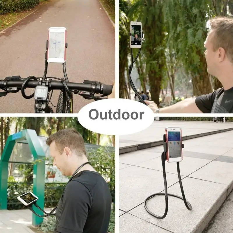 652F Flexible Arm Smartphone Holder,Lazily Neck Phone Holder Neck Mount Stand for Enhances Viewing Comfort Phone Holder
652F Flexible Arm Smartphone Holder,Lazily Neck Phone Holder Neck Mount Stand for Enhances Viewing Comfort Phone Holder