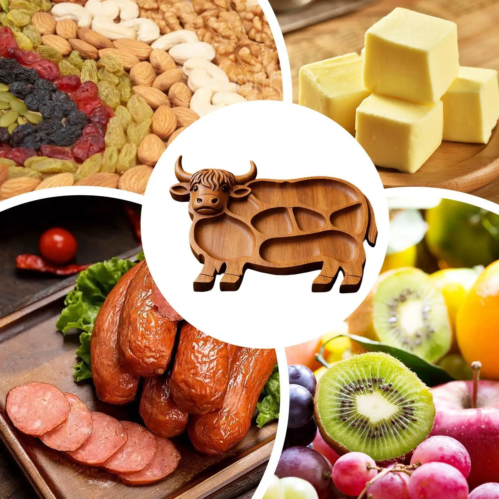 Charcuterie Boards Wood Cow Shaped Platter Cheese Board Food Platter For Parents Wedding Housewarming Christmas Holiday Kitchen
Charcuterie Boards Wood Cow Shaped Platter Cheese Board Food Platter For Parents Wedding Housewarming Christmas Holiday Kitchen