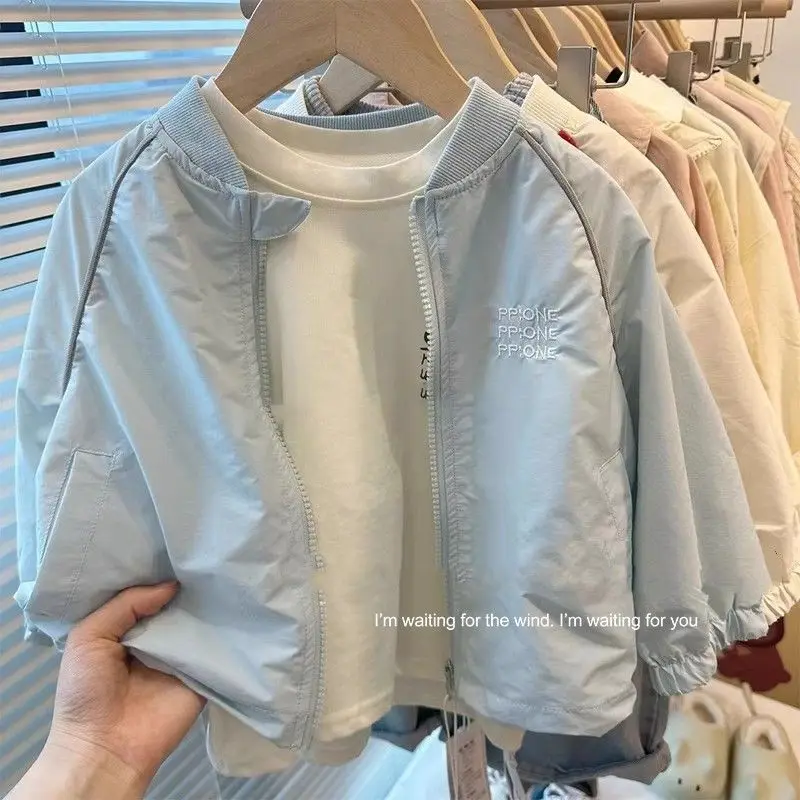 Korean Boys Girls Baseball Coat Baby Letter Jacket Spring Autumn Clothes Kids Fashion Casual Sports Outerwear Children Top 2-10Y
Korean Boys Girls Baseball Coat Baby Letter Jacket Spring Autumn Clothes Kids Fashion Casual Sports Outerwear Children Top 2-10Y