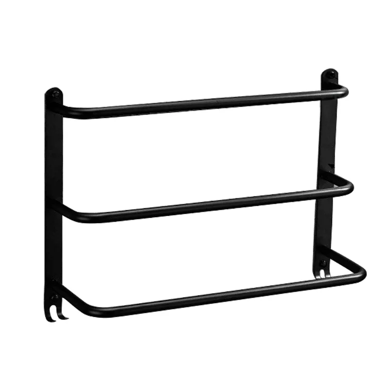 Stainless steel punch-free towel rack, bathroom storage rack, wall-mounted bathroom towel rack
Stainless steel punch-free towel rack, bathroom storage rack, wall-mounted bathroom towel rack