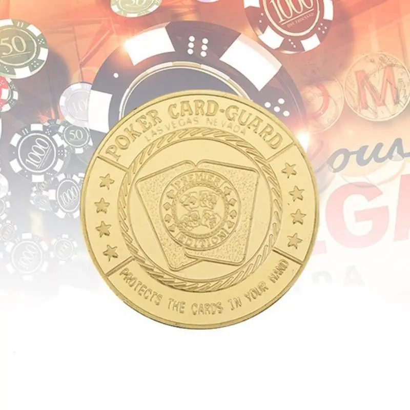 Professional Game Dealers Button Cards Guard Protector Metal Coin Chip Button for Entertainment
Professional Game Dealers Button Cards Guard Protector Metal Coin Chip Button for Entertainment