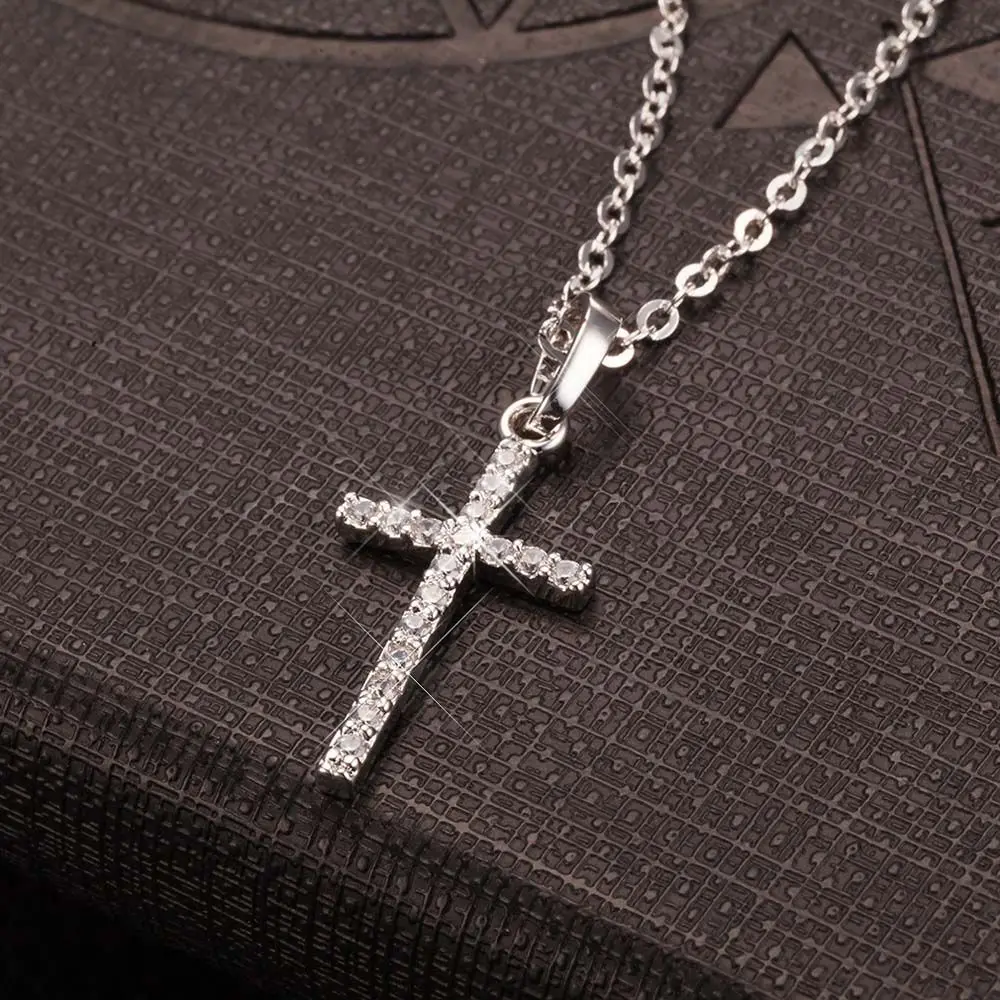 Silver Color Minimalism Alloy Choker Rhinestone Pendant Women Necklaces Clavicle Chains Korean Style Cross Necklaces
Silver Color Minimalism Alloy Choker Rhinestone Pendant Women Necklaces Clavicle Chains Korean Style Cross Necklaces