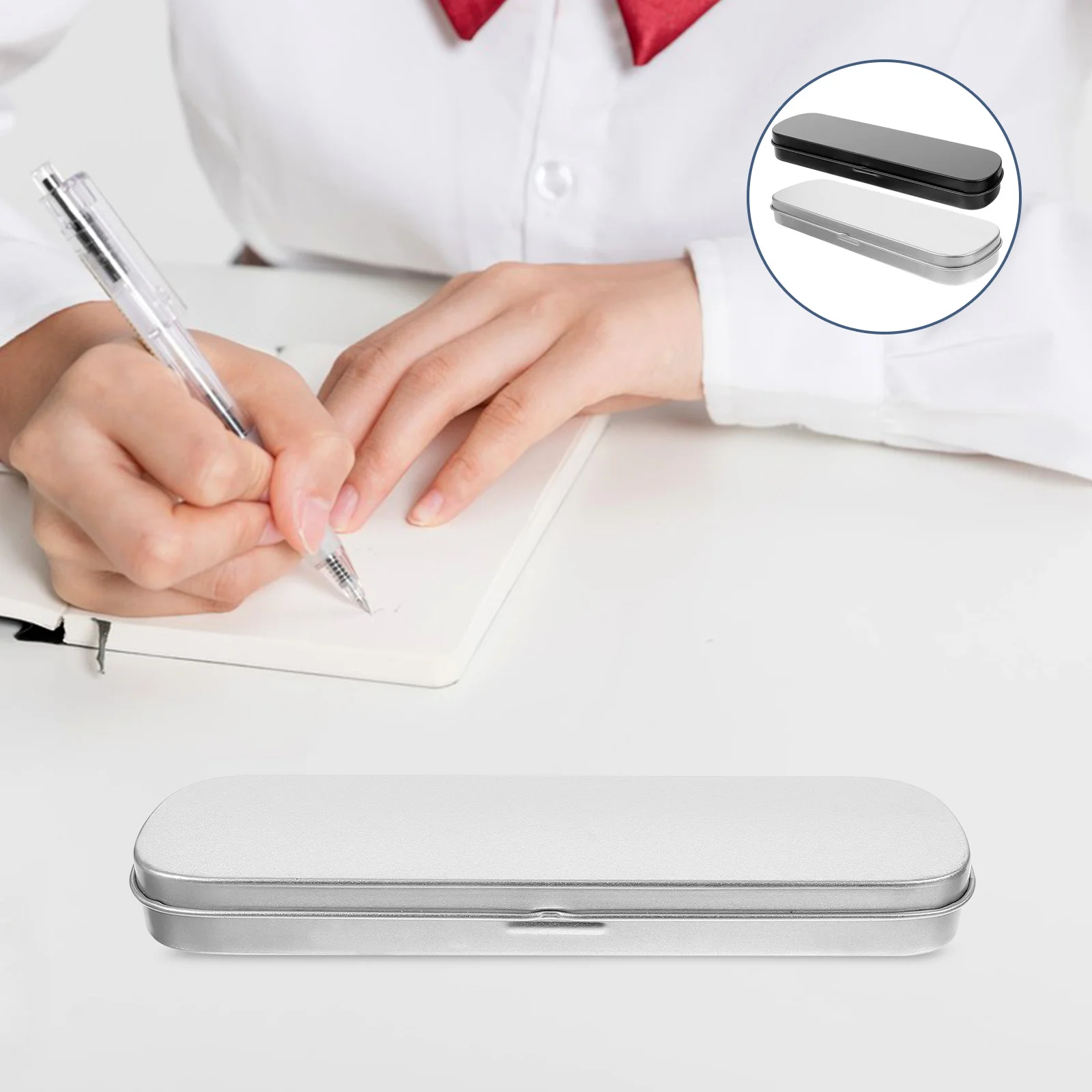 2 Pcs Pen Storage Case Metal Pencil Cases Pencils Container for Nurse Pens Holder Desk Art
2 Pcs Pen Storage Case Metal Pencil Cases Pencils Container for Nurse Pens Holder Desk Art