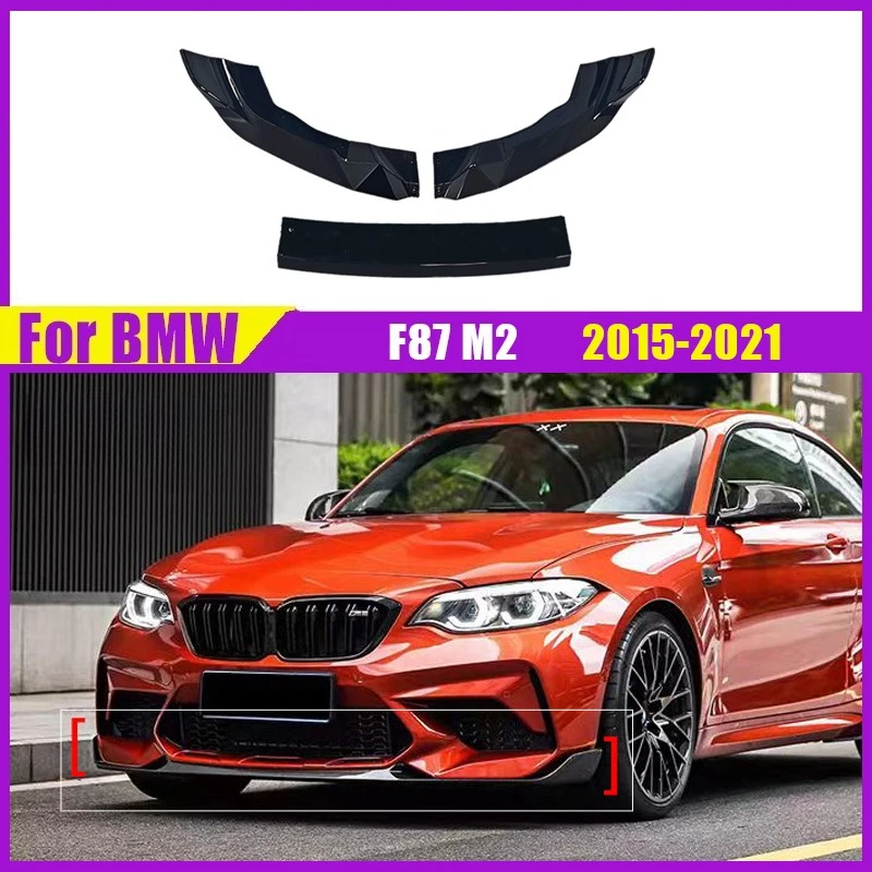 Front Bumper Lip For BMW F87 M2 2015 2016 2017 2018 2019 2020 2021 Front Shovel Splitter Car Accessories Body Kits Tuning
Front Bumper Lip For BMW F87 M2 2015 2016 2017 2018 2019 2020 2021 Front Shovel Splitter Car Accessories Body Kits Tuning