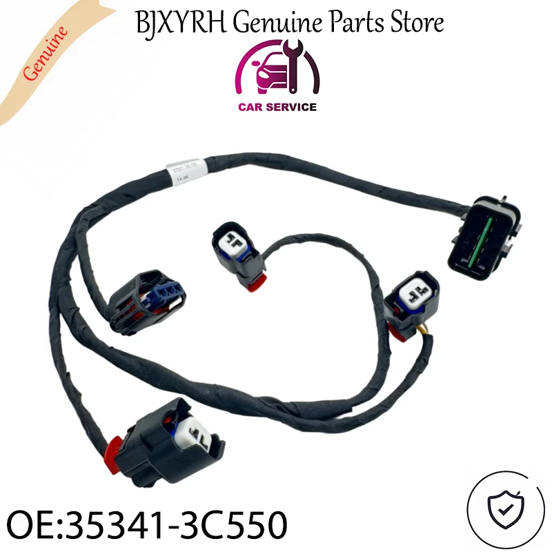 353413C550 Left Driver Side Fuel Injector Wiring Harness for Hyundai Kia 3.3L 3.8L V6 GDI G6DH G6DJ OEM 35341-3C550
353413C550 Left Driver Side Fuel Injector Wiring Harness for Hyundai Kia 3.3L 3.8L V6 GDI G6DH G6DJ OEM 35341-3C550