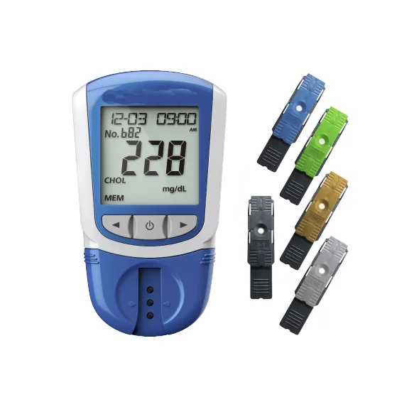 Ease of Use Efficient portable Cholesterol Monitoring System for home use hot selling
Ease of Use Efficient portable Cholesterol Monitoring System for home use hot selling