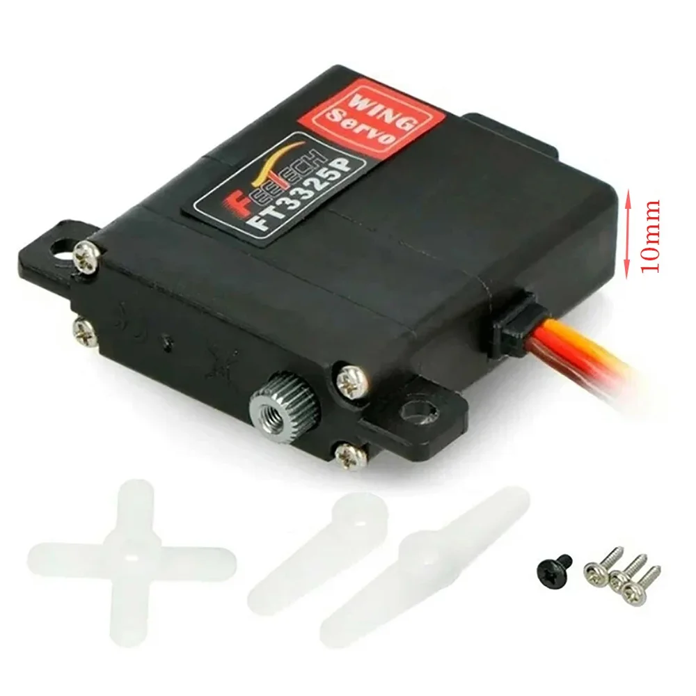 Feetech FT3325P RC Wing Servo Thin Body 7kg High Speed Digital Servos Metal Gearbox For Fixed Wing RC Drone Robot Like JX Servo
Feetech FT3325P RC Wing Servo Thin Body 7kg High Speed Digital Servos Metal Gearbox For Fixed Wing RC Drone Robot Like JX Servo