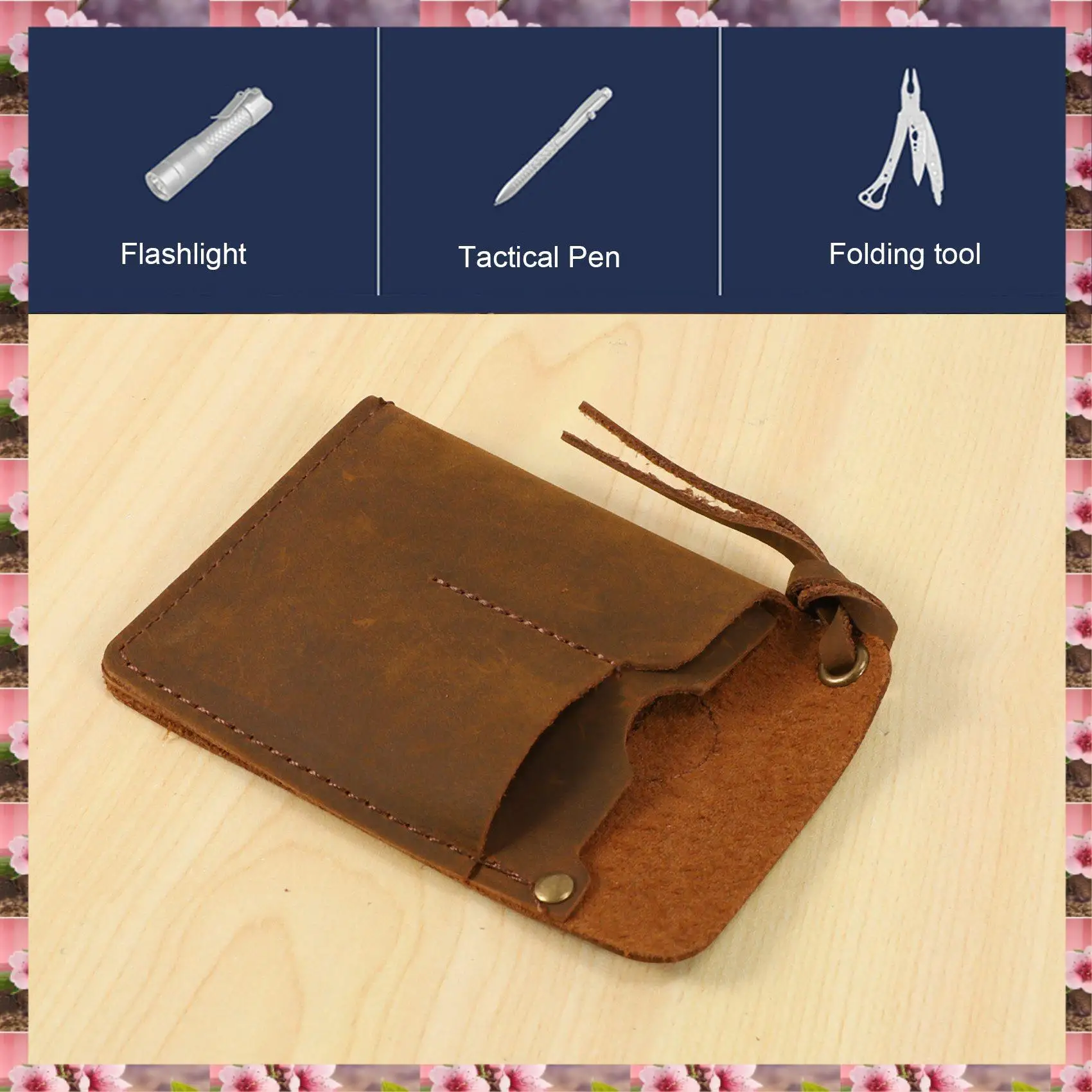 2025 Handmade EDC Organizer Leather Sheath/ Organizer Slip Pouch Case For Flashlight/Multi-Tool/Knife/Pen,Handmade EDC Organizer
2025 Handmade EDC Organizer Leather Sheath/ Organizer Slip Pouch Case For Flashlight/Multi-Tool/Knife/Pen,Handmade EDC Organizer