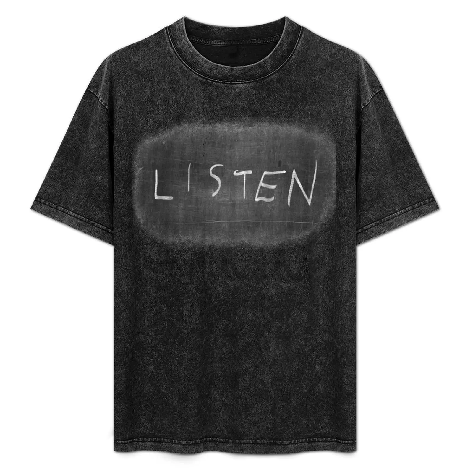 Listen T-Shirt Simple Line Art Print Tee
Listen T-Shirt Simple Line Art Print Tee