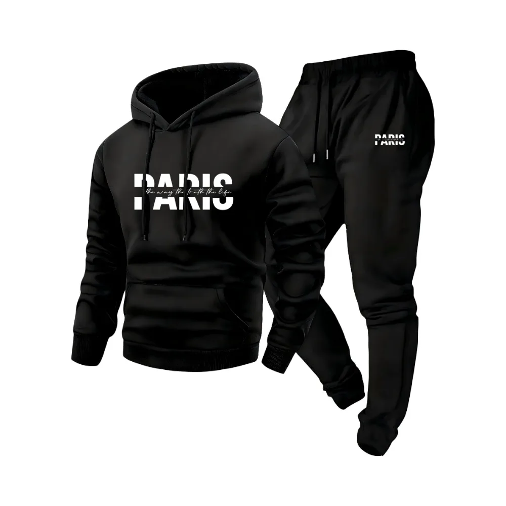 Autumn and Winter Cold Prevention Men's Casual Set - Thick Hooded Hoodie and Warm Pants Two Piece Set
Autumn and Winter Cold Prevention Men's Casual Set - Thick Hooded Hoodie and Warm Pants Two Piece Set