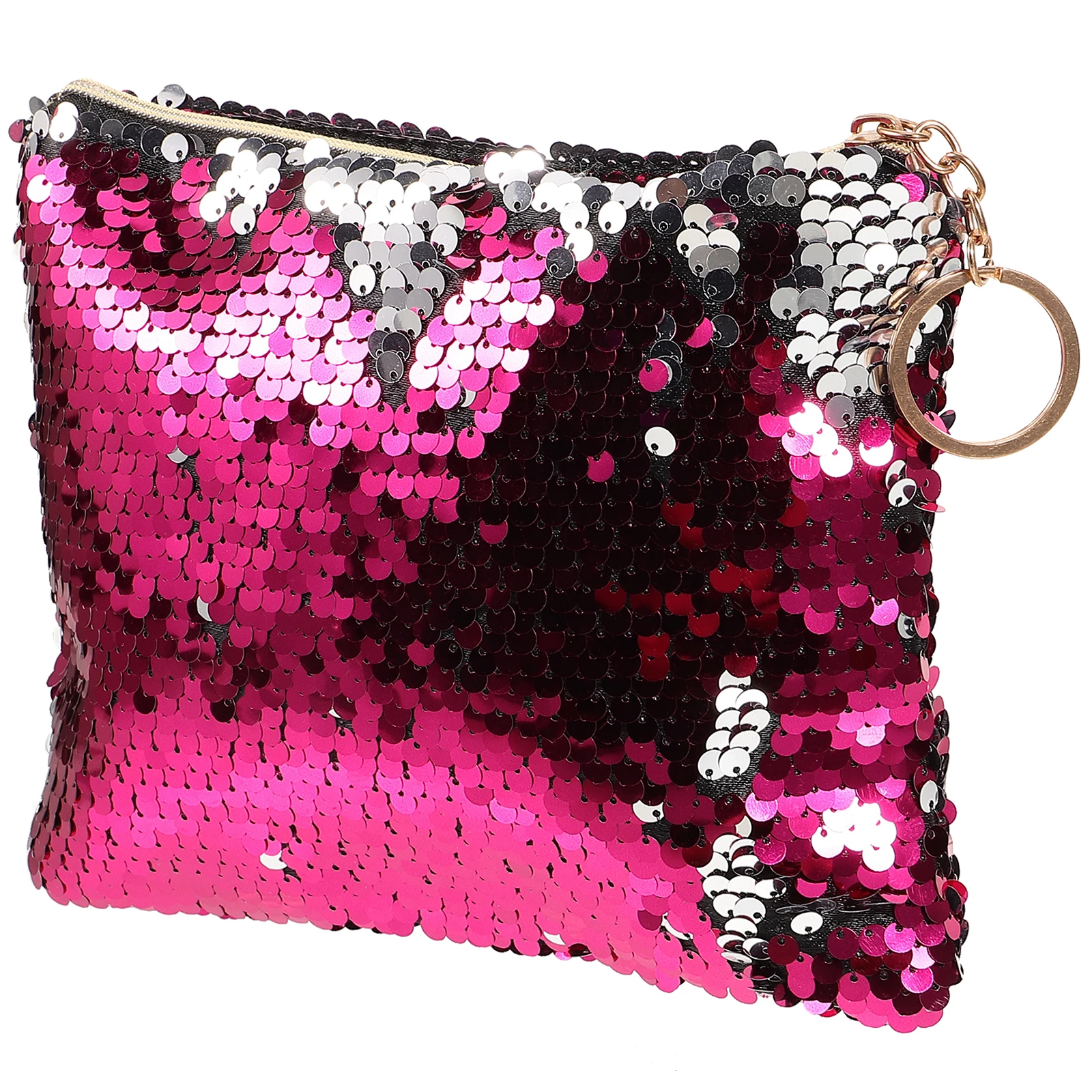 1pcs Fashion Sequined Handbag Storage Bag Durable Zipper Coin Purse For Women Rosy Silver Party Daily Use Gift
1pcs Fashion Sequined Handbag Storage Bag Durable Zipper Coin Purse For Women Rosy Silver Party Daily Use Gift