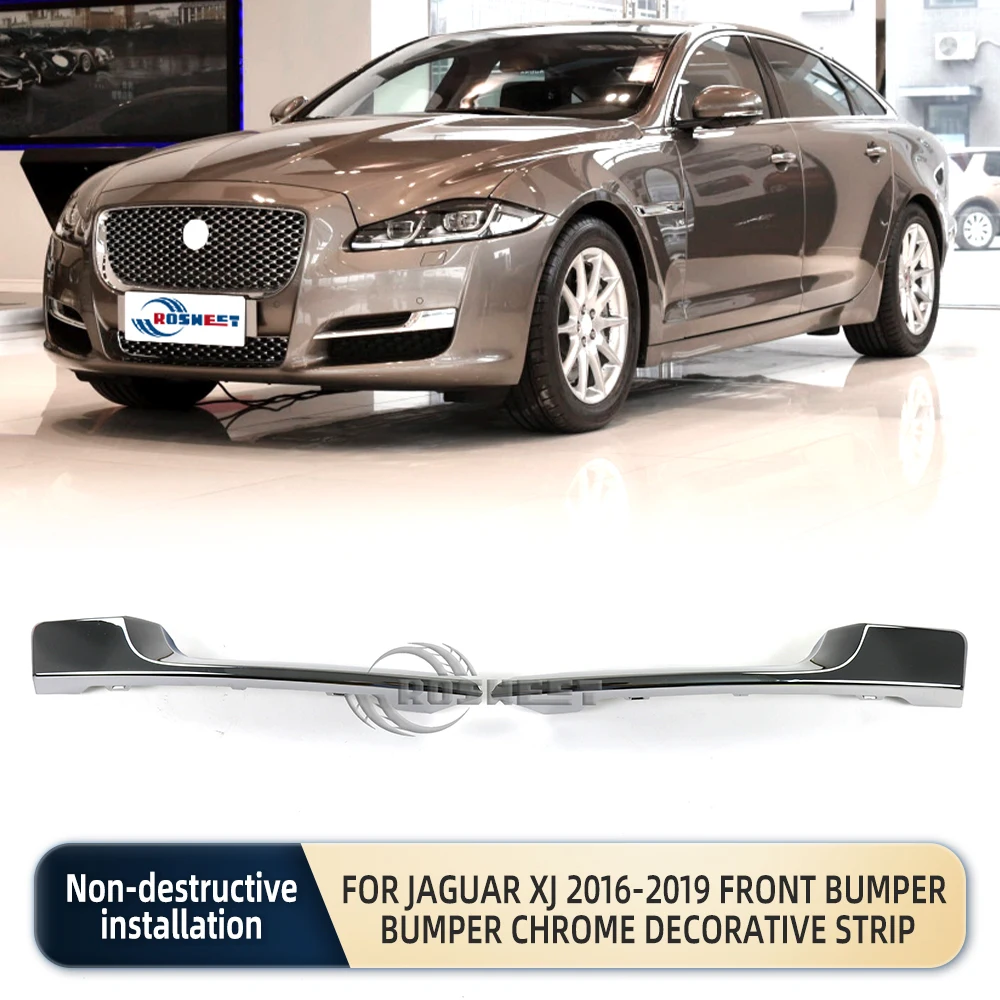 For Jaguar XJ 2016 2017 2018 2019 Car Front Bumper Chrome Fog Lamp Grill Molding Decorative Trim Strip Auto Accessories C2D43043
For Jaguar XJ 2016 2017 2018 2019 Car Front Bumper Chrome Fog Lamp Grill Molding Decorative Trim Strip Auto Accessories C2D43043