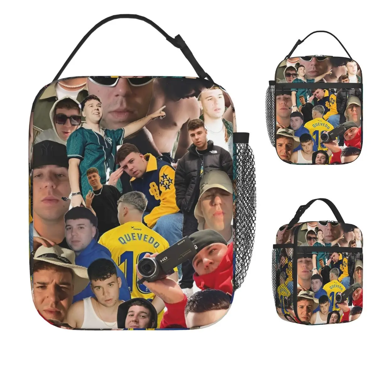 Рэпер Quevedo, испанская певица, сумка для обеда, забавная коробка для завтрака, портативная термосумка для пикника на открытом воздухе, сумка-холодильник на заказ
Рэпер Quevedo, испанская певица, сумка для обеда, забавная коробка для завтрака, портативная термосумка для пикника на открытом воздухе, сумка-холодильник на заказ