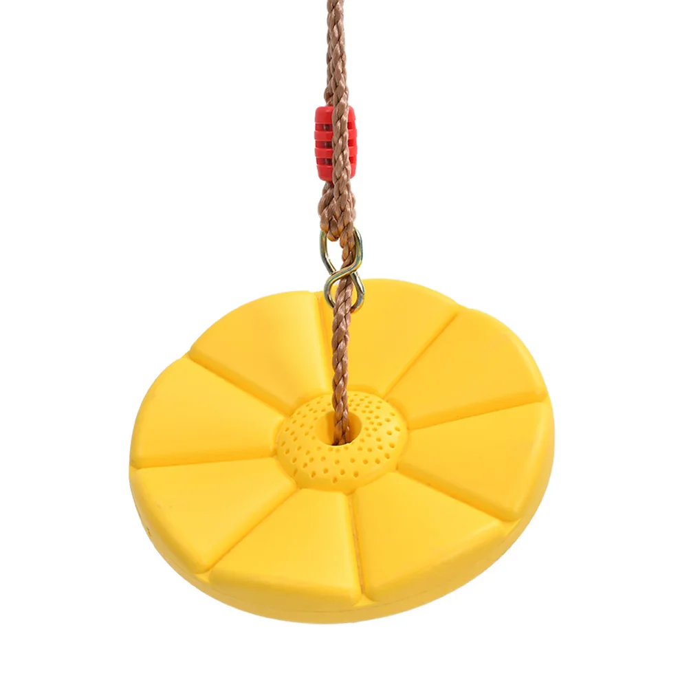 Kids Swing Plastic Disc Playground Equipment for Outdoor Climbing Rope Monkey Disk Swings Yellow Seat Child
Kids Swing Plastic Disc Playground Equipment for Outdoor Climbing Rope Monkey Disk Swings Yellow Seat Child