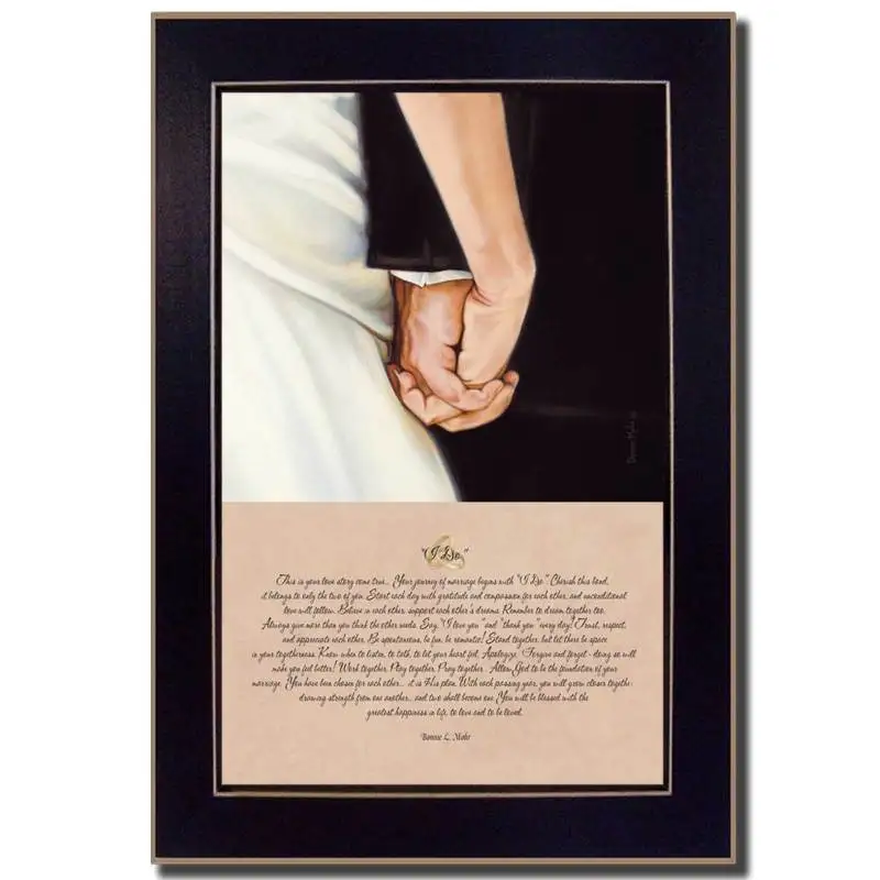 "I Do" By Bonnie Mohr, Printed Wall Art, Ready To Hang Framed Poster, Black Frame
"I Do" By Bonnie Mohr, Printed Wall Art, Ready To Hang Framed Poster, Black Frame