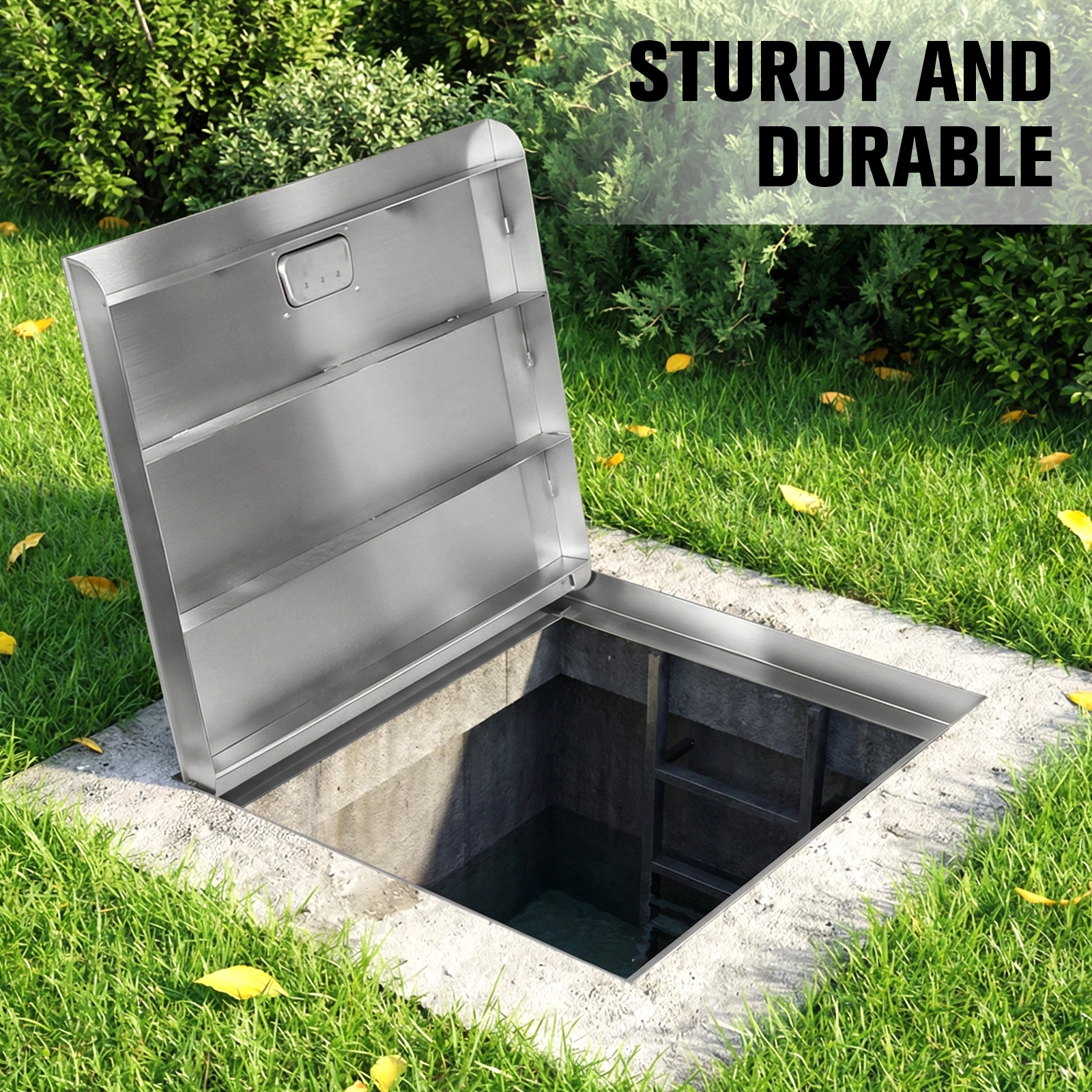 Прямоугольные съемные люки из нержавеющей стали 26.97x23.62 дюйма, панели доступа для подвалов/целлов/патио/дворов/оконных колодцев
Прямоугольные съемные люки из нержавеющей стали 26.97x23.62 дюйма, панели доступа для подвалов/целлов/патио/дворов/оконных колодцев