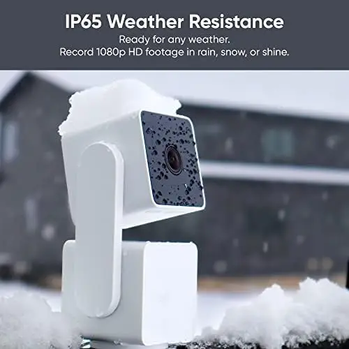 Cam Pan v3 Indoor/Outdoor IP65-Rated 1080p Pan/Tilt/Zoom Wi-Fi Smart Home Security Camera with Color Night Vision, 2-Way Audio
Cam Pan v3 Indoor/Outdoor IP65-Rated 1080p Pan/Tilt/Zoom Wi-Fi Smart Home Security Camera with Color Night Vision, 2-Way Audio