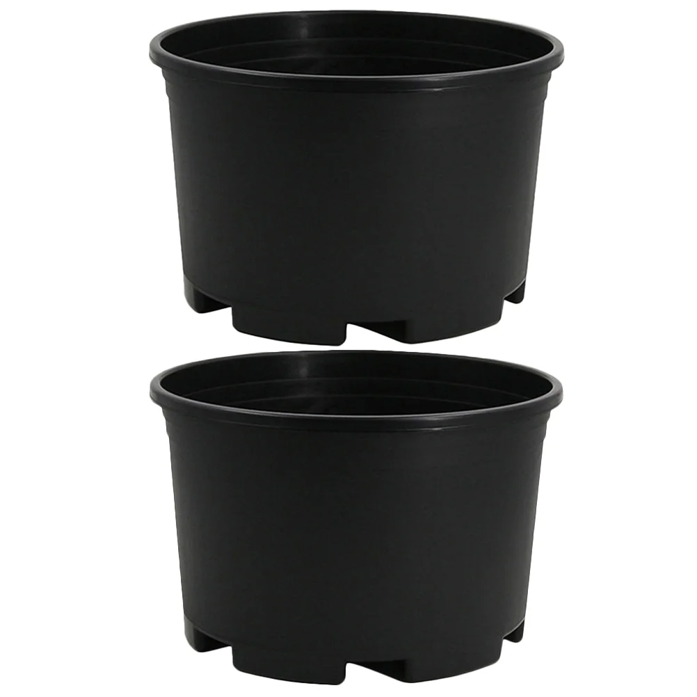2 Pcs Flower Pot Nursery Container Plant Pots Garden Plastic for Plants Planting Large
2 Pcs Flower Pot Nursery Container Plant Pots Garden Plastic for Plants Planting Large